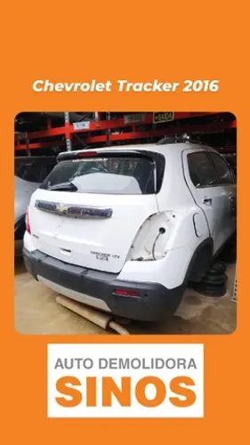 Peças usadas Chevrolet Tracker 2016