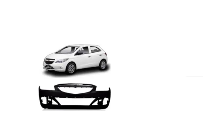 Para-Choque Dianteiro Onix / Prisma Cor: Preto Grade Aberta Marca:R2A 2013/2018