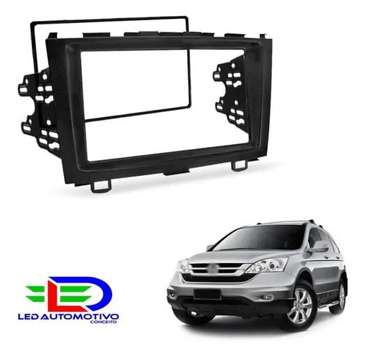 Moldura para Multimidia do Honda CRV 2007 2008 2009 2010 2011