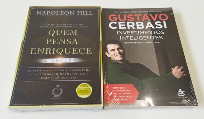 Investimentos inteligentes e Quem pensa enriquece Novos