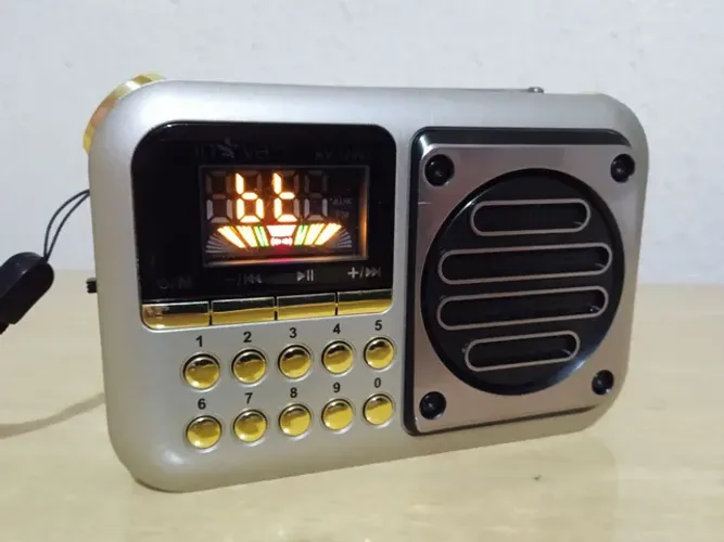 Rádio fm Bluetooth digital qualidade máxima produto novo 