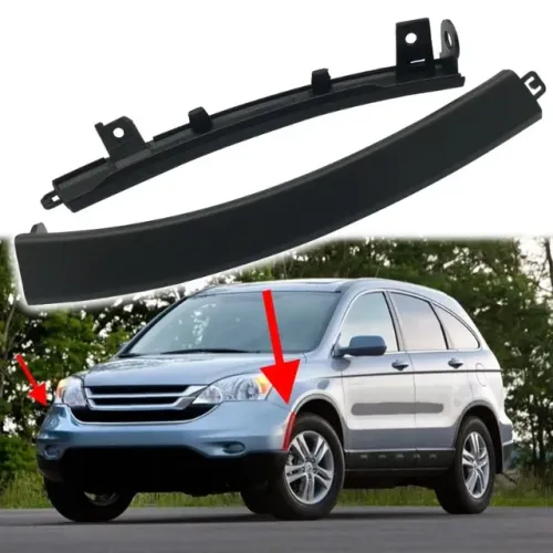 Par Alargador Lateral Parachoque Dianteiro Honda Cr-v 2007 a 2011