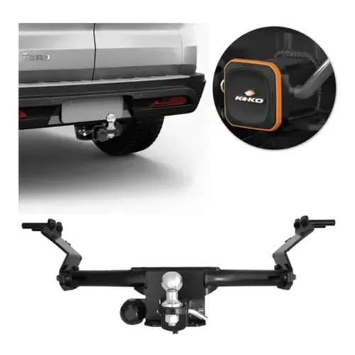 Engate Reboque Fiat Toro Keko Removível Instalado
