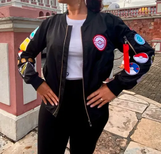 Jaqueta Bomber Pokémon GO Fan Made