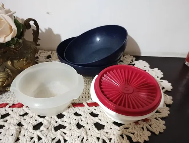 Lote Vasilhas Tupperware antigas 