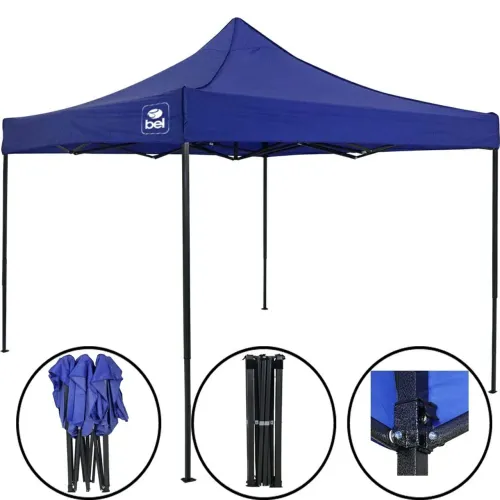 Tenda sanfonada 3x3 dobrável Bel nova com bolsa de transporte liquidação