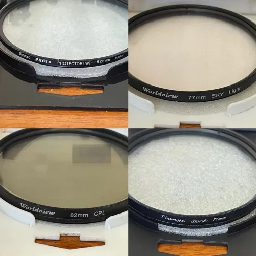 Filtros para Câmera fotográfica