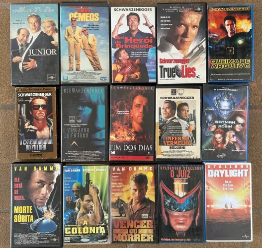 Filme Fita VHS Vídeo Cassete