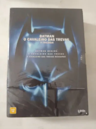 Box Dvd Batman - O Cavaleiro das Trevas - Trilogia 