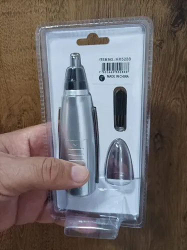 Aparador de pelos nasal e auricular - novo