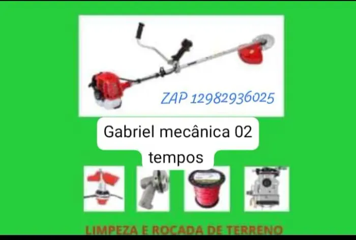 Serviço de roçadeira e manutenção