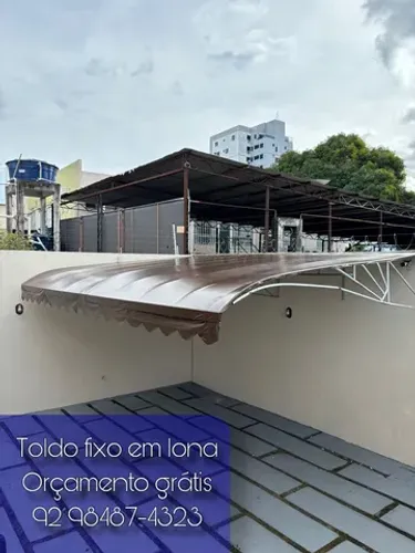 Toldo em lona 
