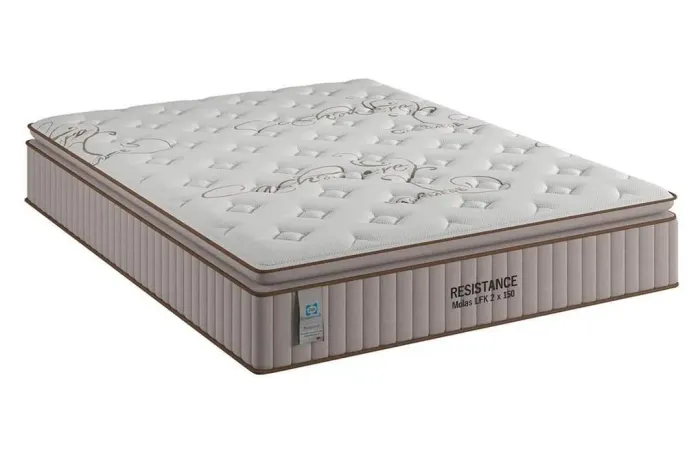 Colchão queen resistance molas LFK 158x198x32 plumatex sr Y8