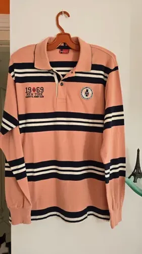 Camisa Manga Longa , Gola Polo, Nova!