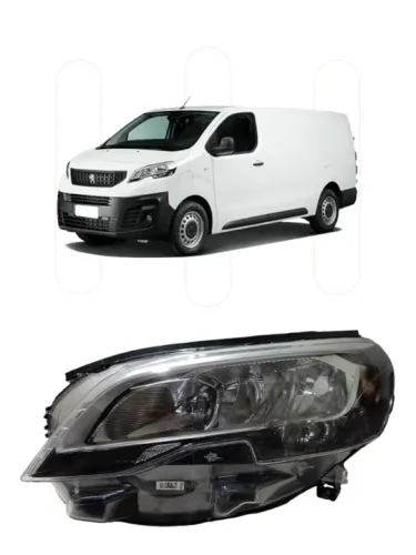Farol Peugeot expert 2022 com detalhes