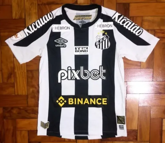 Camisa do Santos preparada pra jogo!