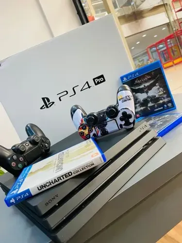 Ps4 pro com garantia e jogo / promoção até amanhã 