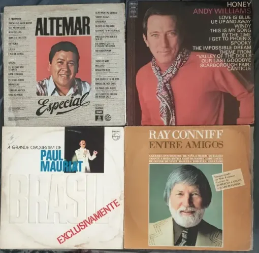 LOTE 10 LPS MUSICAS ROMANTICAS