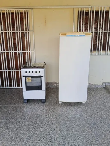 Kit geladeira é fogão 