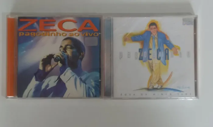 CD Zeca Pagodinho - Ao Vivo e (Pagodinho " lacrado")