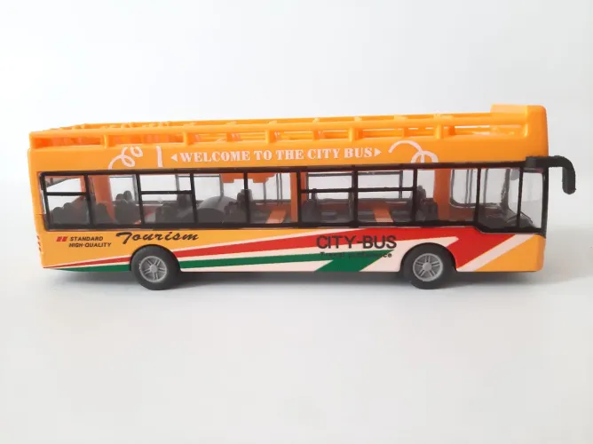 Miniatura de Ônibus Turístico - City Bus