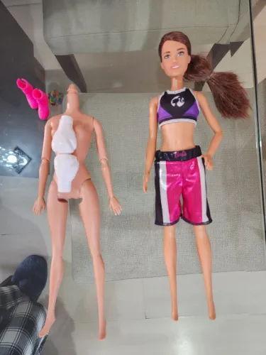 Barbie Boxeadora e Corpo Extra Articulado