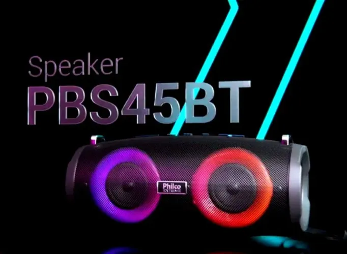 Caixa de som Philco PBS45BT Bluetooth