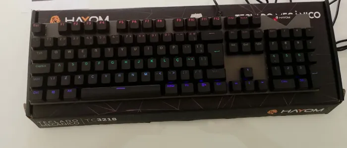 Teclado mecânico gamer
