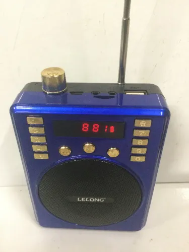 radio fm usb sd microfone megafone 