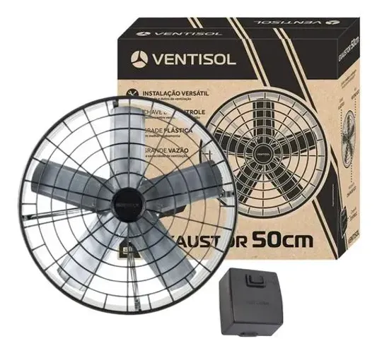 EXAUSTOR TRIF 220/380V 40CM PESADO VENTISOL