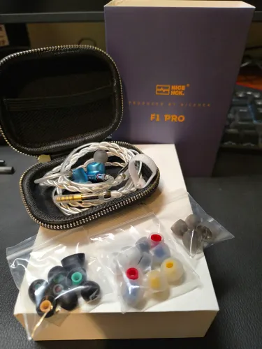 Nicehck F1 Pro com cabo balanceado de 4.4