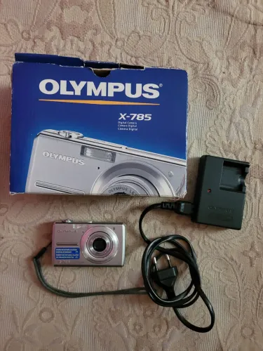 Câmera digital Olympus de 7.1 megapixels na caixa completa 