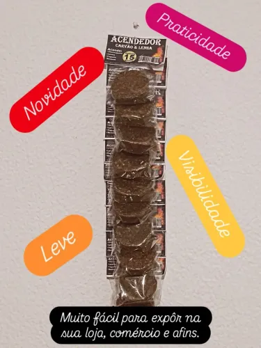 Acendedor de Carvão & Lenha