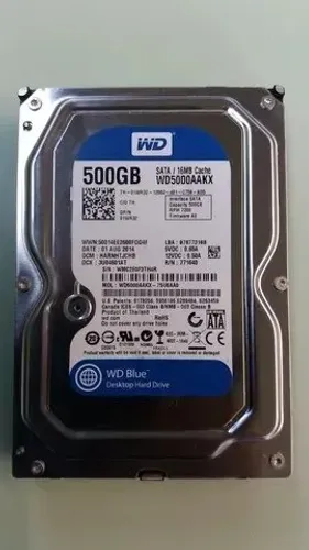 HD Sata - Wester Digital 500GB para PC