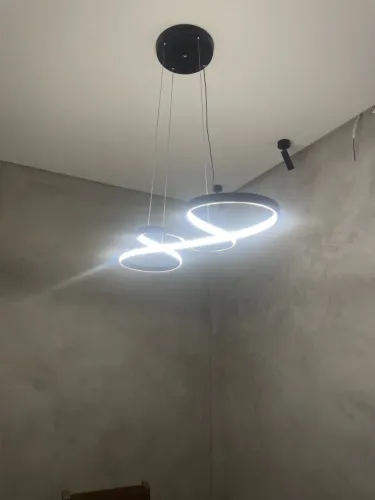 Lustre Moderno Circular LED