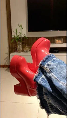 Bota Melissa Nubia II - Rosa | Tamanho 39