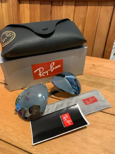 ÓCULOS ESCURO RAY-BAN AVIATOR (sem armação)