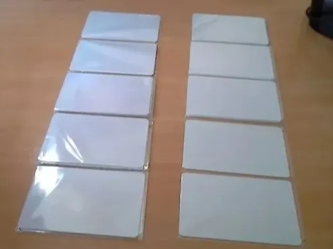kit 3 unidades Cartão Rfid 13,56mhz Proximidade - Automação Arduino Automação COD-AM193