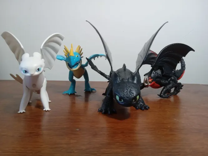 Action Figure Como treinar o seu Dragão Disney Lote 