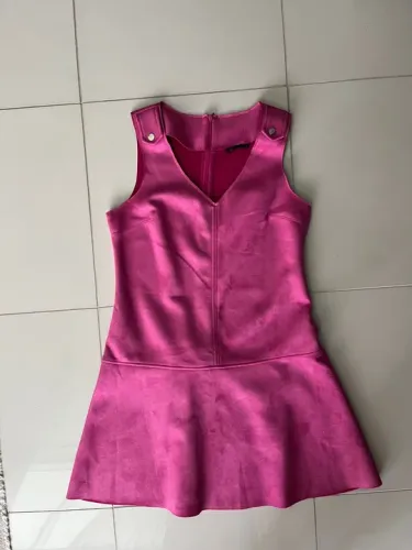 Vestido Pink Suede TAM M