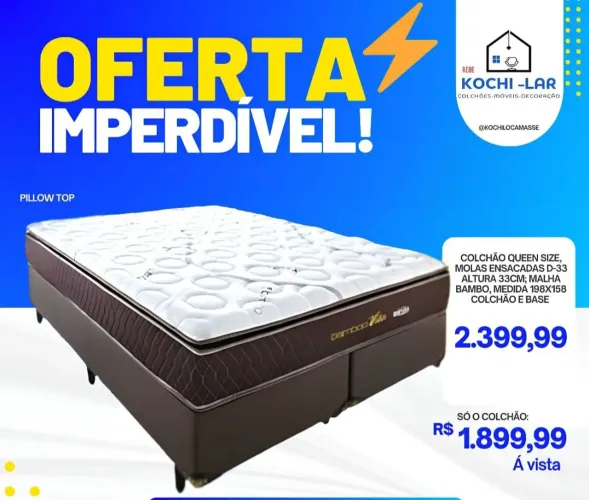 Colchão e base
