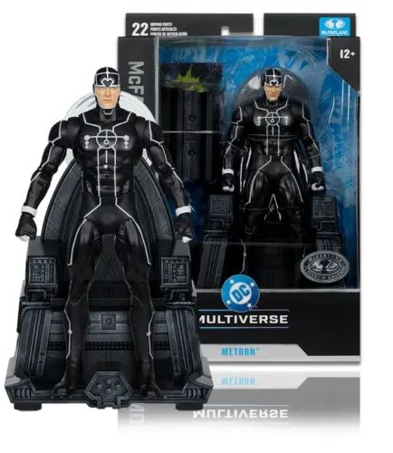 McFarlane Toys DC Collector Edition Metron (or Chase) Platinum arinum