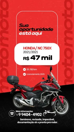 Moto Honda NC750x