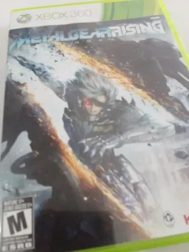 METAL GEAR RISING REVENGEANCE XBOX 360 MIDIA FISICA USADO