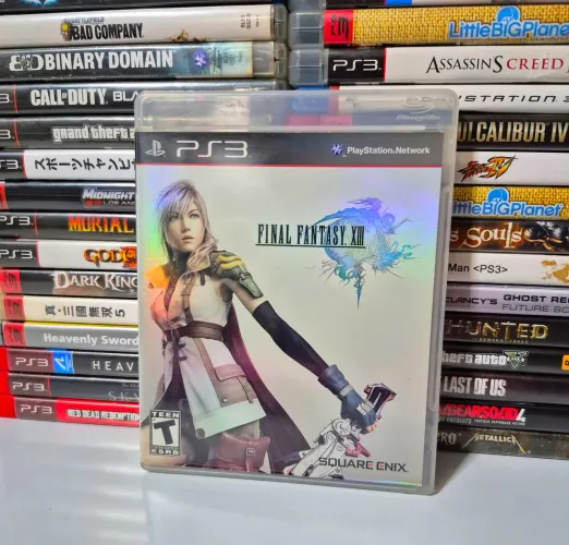 Final Fantasy XIII (PS3) original cd em estado de novo 