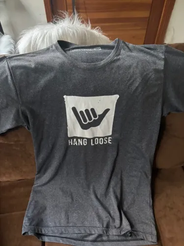 Camisa Hang Loose cinza