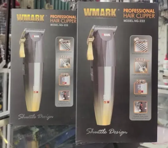 Máquina de Cortar Cabelo WMARK Profissional NG-222 Barbearia 