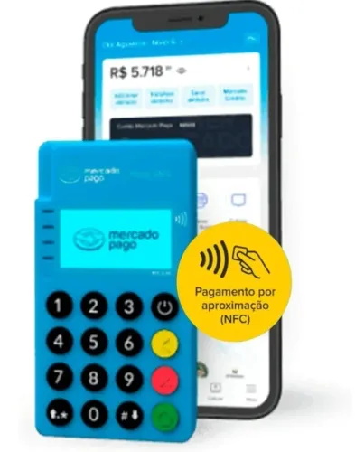 Máquina de Cartão Mercado Pago - NFC