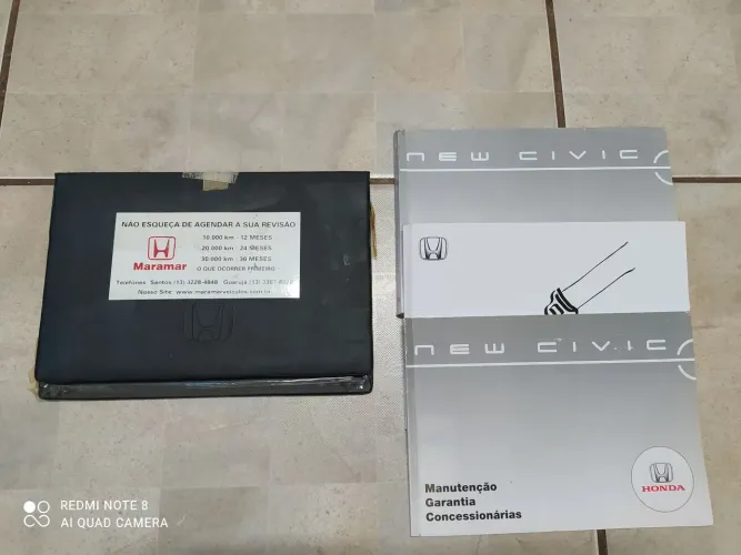 Manual do proprietário Honda Civic lx