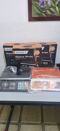 Balança comercial 40kg digital bateria